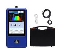 FAUOSWUK Medidor de Espectro de Luz, Espectrómetro Portátil con Pantalla de Curva de Iluminancia Espectral, Rango de 1 Millón de LX, Medida de Temperatura de Color CRI PPFD para