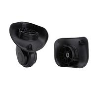 FAUOSWUK Ruedas de Repuesto para Equipaje de Maleta Giratoria, Rotación Duradera y Flexible de 360 grados para Estuche de Viaje, Hecha de Material de PVC para Bolsos y Maletas con Ruedas
