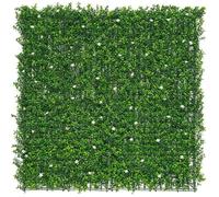 Faura Jardín vertical de flores de jazmín verde 50 x 50 cm, 4 uds