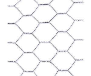 Faura - malla metalica hex./galv. 19mm - 0,7mm - 1x5m -