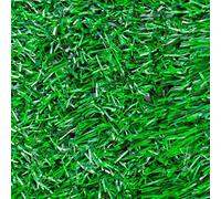 Faura Seto artificial PVC verde bicolor hoja ancha 1,5 x 3 m
