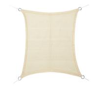 Faura - toldo vela rectangular beige 150gr./m2 - 3 x 4 metros -