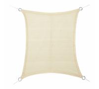 Faura Toldo vela rectangular beige 4 x 6 m