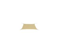 Faura - Toldo Vela Rectangular Waterproof - Arena - 165gr/m2 | 3 x 4 Metros