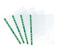 Favorit 94526 25 sobres perforados con rayas verdes, 22 x 30 cm
