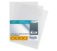 Favorit Pratic Polipropileno (PP) Transparente - Carpeta (Polipropileno (PP), Transparente, 210 mm, 297 mm)