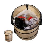 fayuua Cubo Basura Camping Exterior Cubo Plegable Residuos Jardín | Contenedor Reciclaje Exterior Para Campistas Conductores Campamento Fiesta Tailgate Playa Patio Festival Música Café ligero