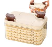Fbinys Cubiteras - Pack de 5 Moldes Apilables con Contenedor,Moldes de Hielo con 77 Cavidades tipo Whisky - Cocina Enfriar Preparar Bebidas Café Cócteles Whiskies Refrescos Bebidas Y En El Hogar