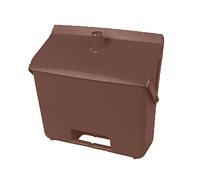 FBK 80201 - Recogedor plegable sin asa, 330 x 310 x 125 mm, color marrón