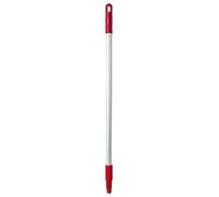 FBK 80203 - Mango de aluminio para recogedor plegable 800 x 25 mm, color rojo