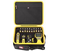 FBLFOBELI Funda rígida de transporte compatible con Klein Tools VDV501-851/VDV500-123/VDV226-110/VDV427-300, soporte de almacenamiento para probador Scout Pro 3, sonda de trazador, pelacables y
