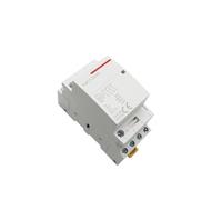 FBPQRCONS 1 Unidad, 4P, 16-25 A, CA, 220 V, 230 V, 50/60 Hz, Controlador de Interruptor de contactor Modular for riel doméstico, 4 NO, 4 NC, 2 NO, 2 NC, for Casas Inteligentes y hoteles.(25a-2no2nc)