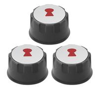 FBULWSEC Grill Burner Knobs 69892 69893 Replacement Control Knobs for Weber Spirit 200 y 300 Series E-Spirit 310/320/ 330 Series (2013-2017) with 1 Year Warranty, Set of 3