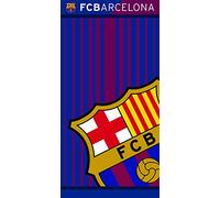 Fc Barcelona 113075-FCB202, Toalla, Poliéster, Azulgrana, 70 x 140 cm