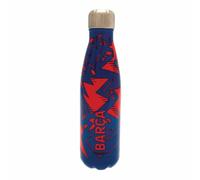 FC Barcelona - Botella térmica de acero inoxidable (500 ml), color azul