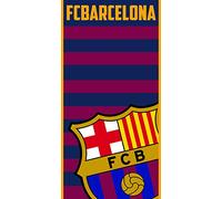 FC Barcelona FCB134BT Toalla, Juventud Unisex, Azulgrana, 70 X 140 Cm