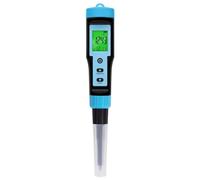 Fcuajdkq PH-Metro Alimentario 0.00-14.00 PH Probador de Temperatura de Alta Precisión Sensor Analizador de Acidez para Carne Enlatada Masa de Queso Instalación Fácil A