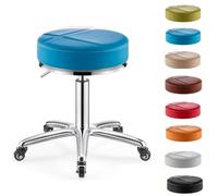 FCZVWPR Dot Taburete Redondo, Silla Giratoria De 360 °, Taburete De Bar Minimalista, Fuerte Capacidad De Carga, Confiable For Tareas De Laboratorio Y Taller(Blue)