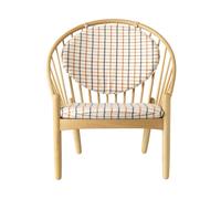 FDB Møbler Silla J166 Jørna Oak nature lacquered-red diced
