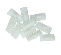 Fdit 10 Uds guía de Cadena Parachoques Tira Apta para Stihl MS290 381360390440640660 Herramienta de jardín Motosierra reemplazar Piezas