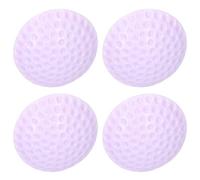 Fdit 10 Uds. Tope de Manija de Puerta Parachoques de Pared de Silicona Protector Anticolisión para Uso Doméstico Fácil Instalación Autoadhesivo 50x50mm (PURPLE)