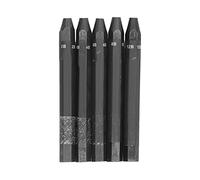 Fdit 5 Varillas de Grafito Varilla Hexagonal Soluble en Agua para Dibujar Pintura Artística con Soporte Súper Grueso de 12 Mm Suministros de Arte Herramientas de Dibujo Materiales