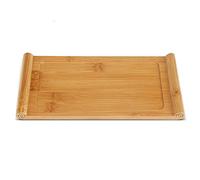 Fdit Bandeja De Té De Bambú Bandeja De Té Chino Portátil Gongfu Clásico Juego De Té Para Viaje Bandeja De Té Tetera Plato Taza Postre Comida Bandeja De Servicio