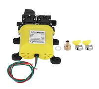 Fdit Bomba de Agua de Diafragma, 12V 120W 8L de Alta Presión Automática