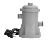 Fdit Bomba de Filtro para Piscina 330GPH, Bajo Ruido, Circulación Compacta de 16W, Funcionamiento Silencioso para Filtración de Agua Clara en Piscinas Elevadas (Enchufe europeo 220V)