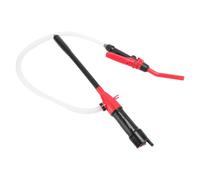Fdit Bomba Eléctrica de Transferencia de, Sifón de Gasolina Portátil Autocebante con Filtro de ABS para Camping y Emergencias Al Aire Libre