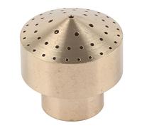 Fdit Boquilla Rociadora para Estanque, Cabezal Rociador de Fuente con Forma de Fuegos Artificiales de Latón con Altura de Chorro de 50 Cm para Jardín, (1/4 Circunferencia de la cabeza de 17,5 a 18 cm)