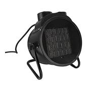 Fdit Calefactor de Aire Eléctrico PTC, Calefactor Portátil de Espacio de | para Invernadero, Patio, Uso en Interiores, Calentamiento Rápido PTC, Funcionamiento Silencioso