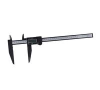 Fdit Calibrador Fácil de Transportar con Regla Digital con Lecturas Claras para Granjas/hogares, 150 Mm/300 Mm (Pinza de carbono de garra de 300 de largo)