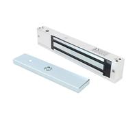 Fdit Cerradura Electromagnética, Bloqueo Magnético 12 V Fuerza de Retención de 600 Lb for Control de Acceso de Puerta Individual