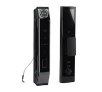 Fdit Cerradura Inteligente con Reconocimiento Facial, Cámara 1080P para Seguridad del Hogar, Cerradura Electrónica con Control APP, Tarjeta IC y Código para Casa Hotel Oficina