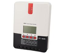 Fdit Controlador Solar MPPT 30A 12V 24V Pantalla LCD Ajustable | Disipación de Calor de Aluminio Fundido a Presión, 99% de e Seguimiento, Carga de 4 Etapas para Baterías de
