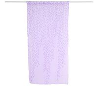 Fdit Cortinas Semitransparentes de 200x100 Cm, Cortinas de Ventana de Poliéster con Filtro de Luz para Sala de Estar, Dormitorio, Comedor, Balcón (Purple)