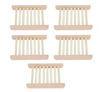 Fdit de de Madera de Estante de para Baño de Ducha con Fragancia Ligera Antislip Diseño Moderno para Encimera de Cocina
