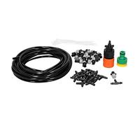 Fdit de Riego de Jardín, Kit de Riego con Boquilla de Aspersión por Nebulización de 20 M