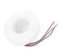 Fdit Detector de Movimiento Infrarrojo Mini Controlador Interruptor de Inducción Corporal Inteligente para Oficina en Casa Plástico 7,5x7,5 Cm 1 Unidad