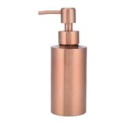 Fdit Dispensador de jabón de acero inoxidable para cocina, baño, encimera, bomba de mano de jabón líquido (250 ml)