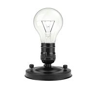 Fdit E27 Base Enchufe Adapter E26 E27 Vintage Industrial Techo Titular Colgante Bombilla Lámpara Tornillo Zócalo Socialme-EU(Negro)