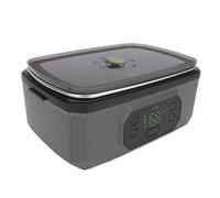 Fdit Eléctrica con Calefacción, Calentador de Alimentos, 1,8 L, Portátil, 80 W, con Acero Inoxidable 304, a Prueba de Fugas, para Adultos, Trabajo, Coche, Camión, Viajes (1200ml)