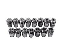 Fdit ER20 Spring Collet Conjunto de Rendimiento Estable High Precision 15pcs para la Máquina de Grabado CNC y la Herramienta de Torno de Fresado 1-13 Mm, Grabado en el Trabajo de Trabajo Colleta