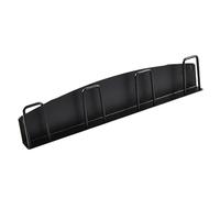 Fdit Estante Magnético para Secar Tazas Montado en la Pared, Diseño Resistente de 4 Tazas para Uso Doméstico, Baño, Cocina, Acero Al Carbono (BLACK)