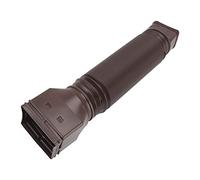 Fdit Extensor de Bajante, Extensión de Bajante de Canalón de Lluvia Conector del Extensor de Bajante Mantenimiento de Tubería de Drenaje (Marrón)