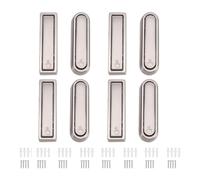 Fdit Ganchos para Abrigos de Montaje en Pared, Juego de 8 Unidades Plegables y Resistentes de Aleación de Zinc