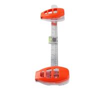 Fdit Herramienta para Colgar Cuadros con Nivel de Burbuja, Regla de Nivel de Marco ABS Duradera para una Fácil Instalación de Decoración de Pared, 1 Pieza