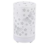 Fdit Humidificador de Aromaterapia con Difusor de Aceites Esenciales de 100 Ml con Luces de Colores para Uso en Dormitorio y Oficina Blanco