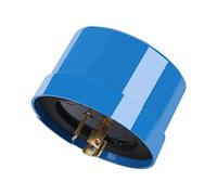 Fdit Interruptor Fotoeléctrico Impermeable de Encendido/Apagado Automático Control de Sensor de Luz para Iluminación al Aire Libre Jardín